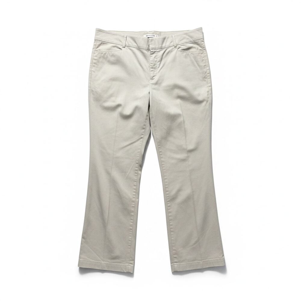 Dockers Women's 18W Short Khaki Dress Pants Beige Straight Leg Career